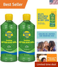 Aloe Vera Gel for Sunburn Relief 32 oz Twin Pack - Soothing After Sun Care