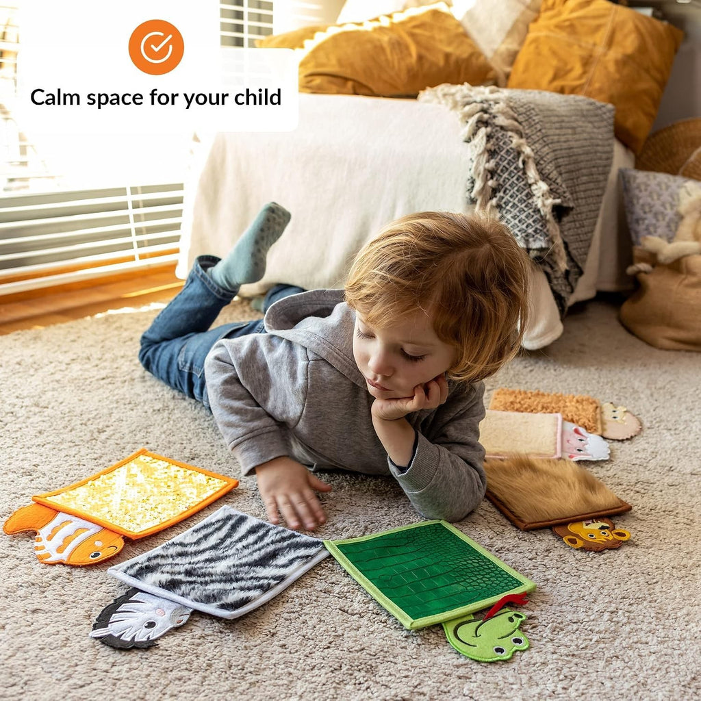 Sensory Wall Tiles for Autistic Children - Tactile Play Mats for Kids