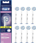 Oral-B Sensitive Clean Toothbrush Replacement Heads 8 Pack - Compatible with All Oral-B Handles
