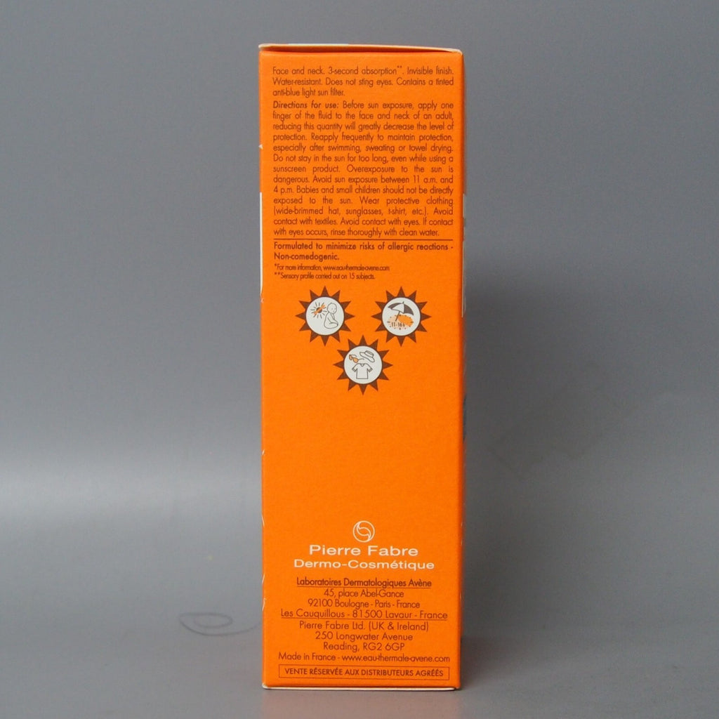 Avene SPF 50+ High Protection Sunscreen Fluid Fragrance-Free 50ml