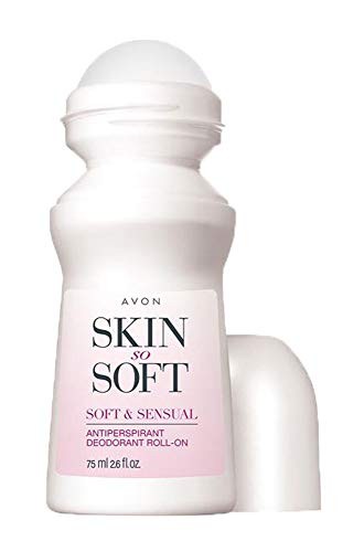 Avon Skin So Soft Soft & Sensual Roll-On Antiperspirant Deodorant 2.6oz Pack of 12
