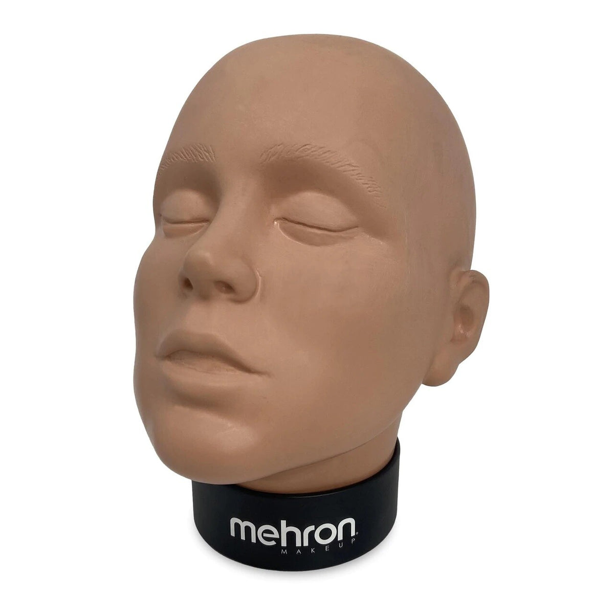 Practice Head for Makeup Artistry Vinyl Mannequin Face Study Tool