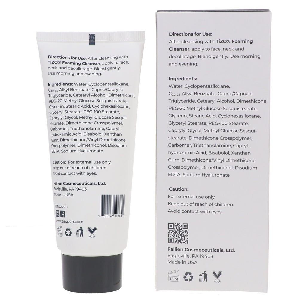 Daily Moisturizer for Face and Skin - Weightless Hydrating Cream - 3 oz
