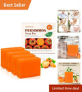 Odor Eliminating Persimmon Soap Bars - 4 Pack for Freshness & Hydration