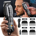 Cordless Hair Clippers Trimmer for Men with Digital Display and Multiple Limit Combs