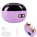 2-in-1 Rechargeable Electric Nail Clipper & Polisher with LED Light, Portable