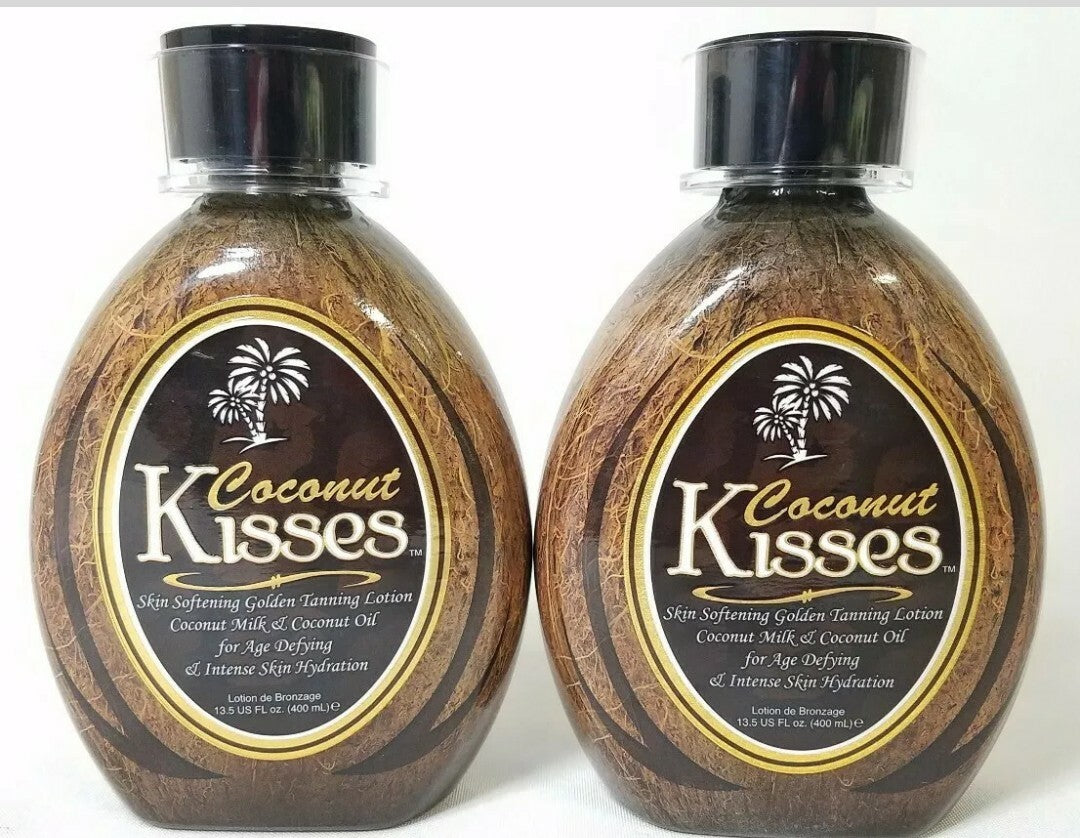 Ed Hardy Coconut Kisses Tanning Lotion - Accelerates Dark Golden Tan