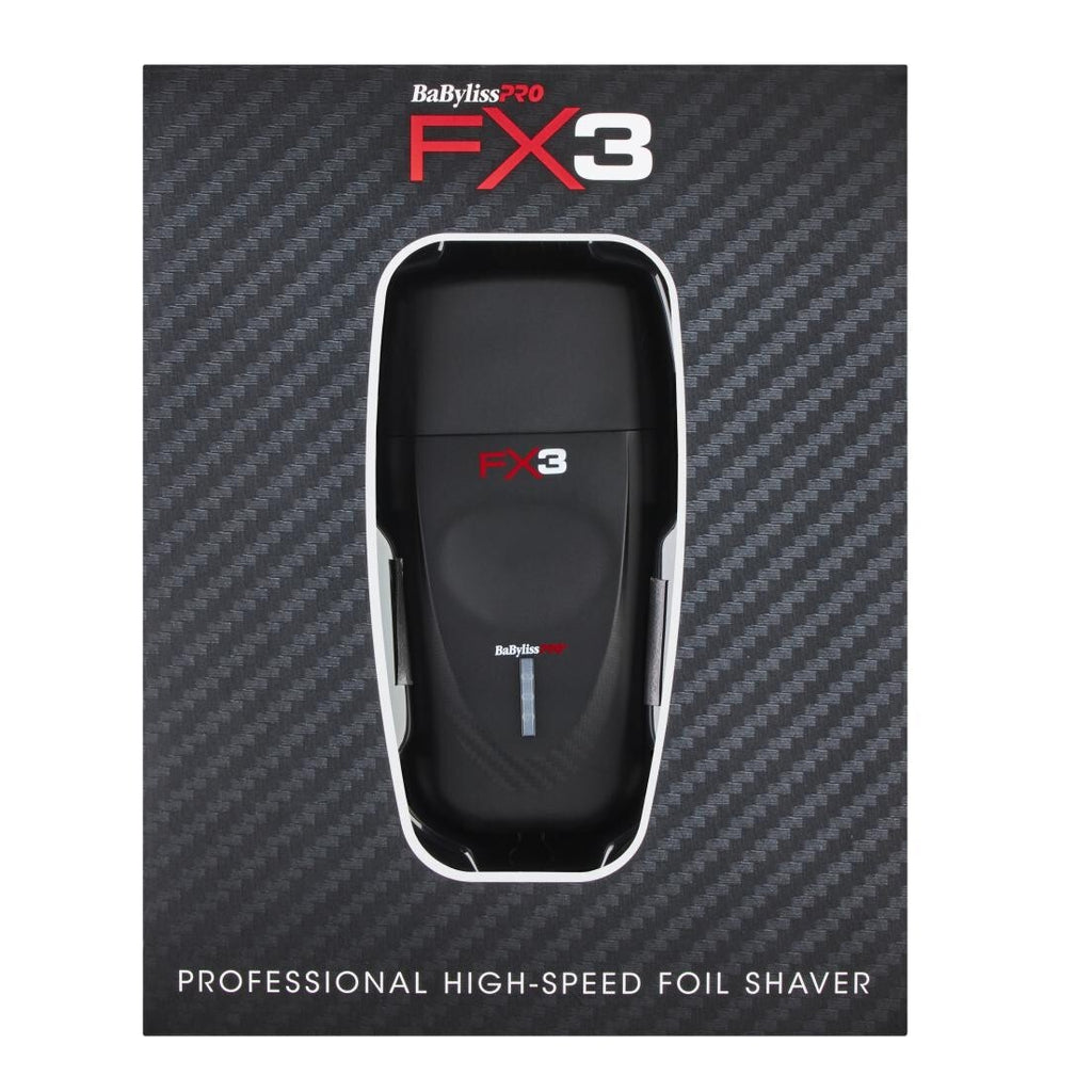 High Speed Foil Shaver for Professional Grooming - Black
