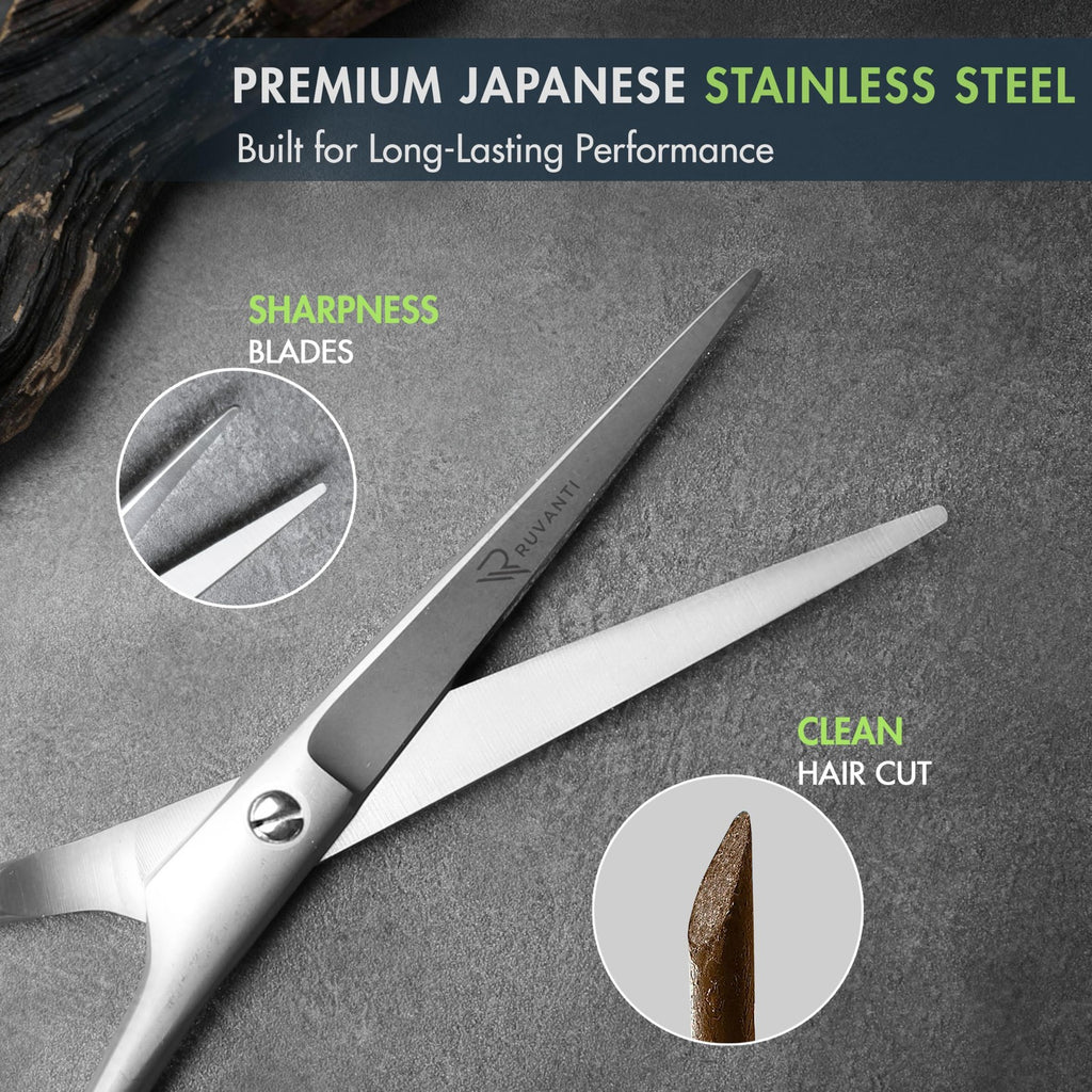 Professional Hair Cutting Scissors 6.5 Inch Stainless Steel Barber Shears