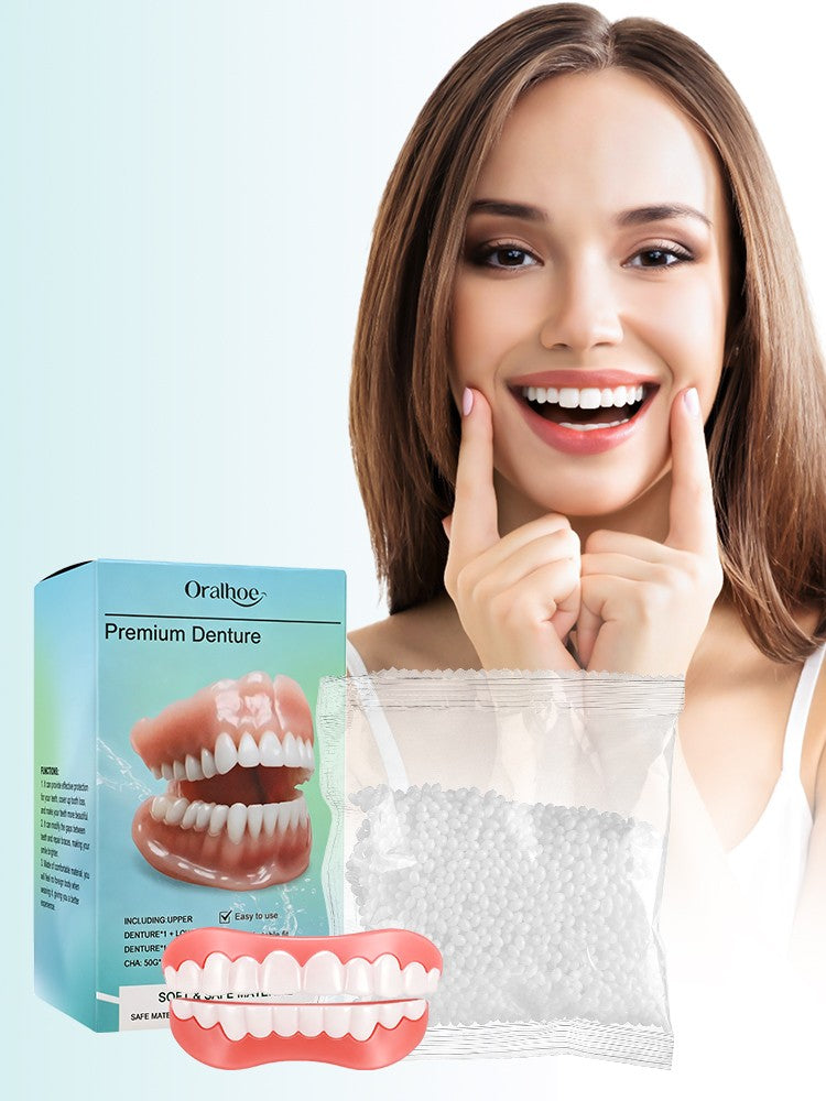 DIY Denture Silicone Reline Kit - Complete Set for Upper & Lower Teeth