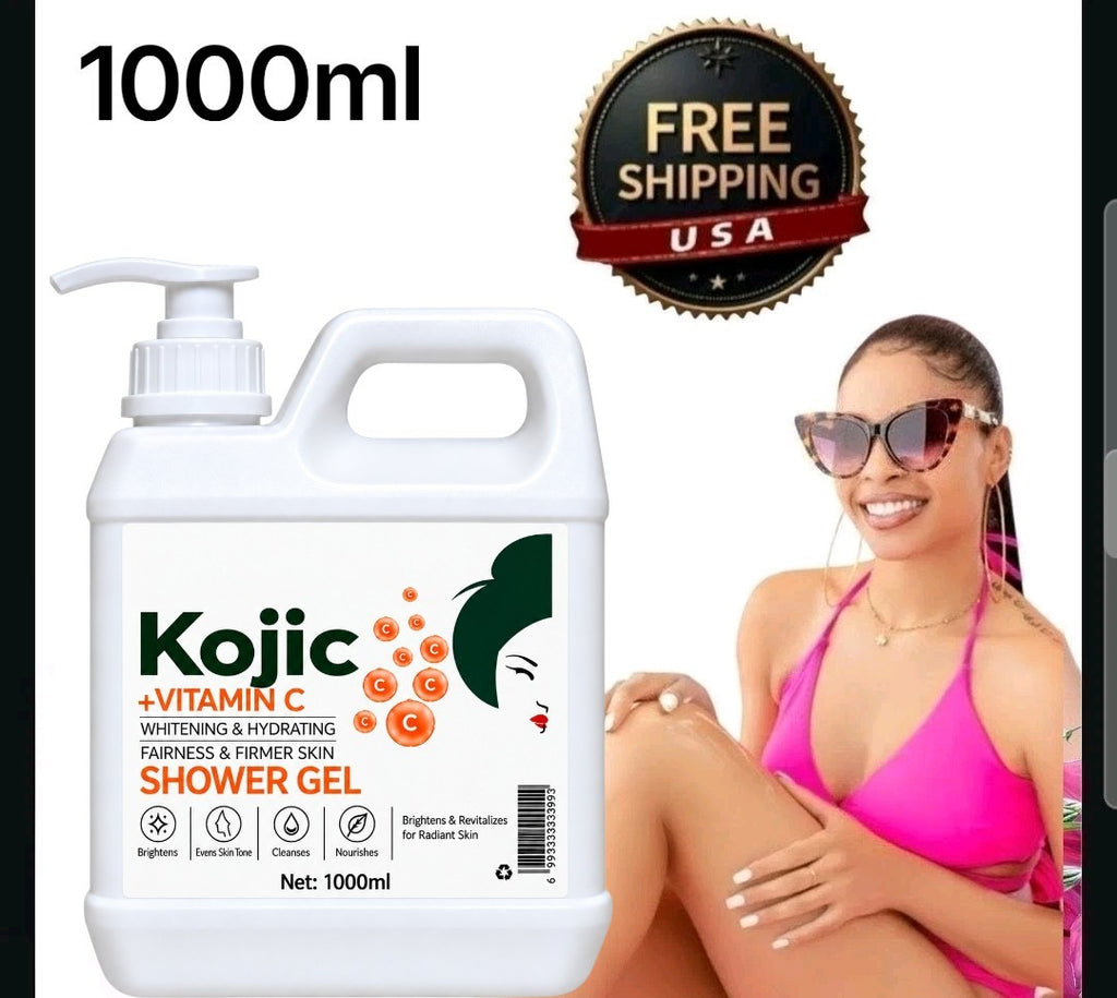 Kojic Acid Vitamin C Body Wash - Brightening Skin & Hydrating 1000ml