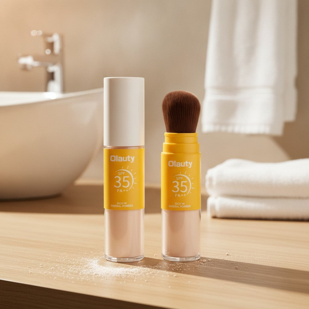 Mineral SPF 35 Face & Scalp Brush-On Setting Powder Oil Control