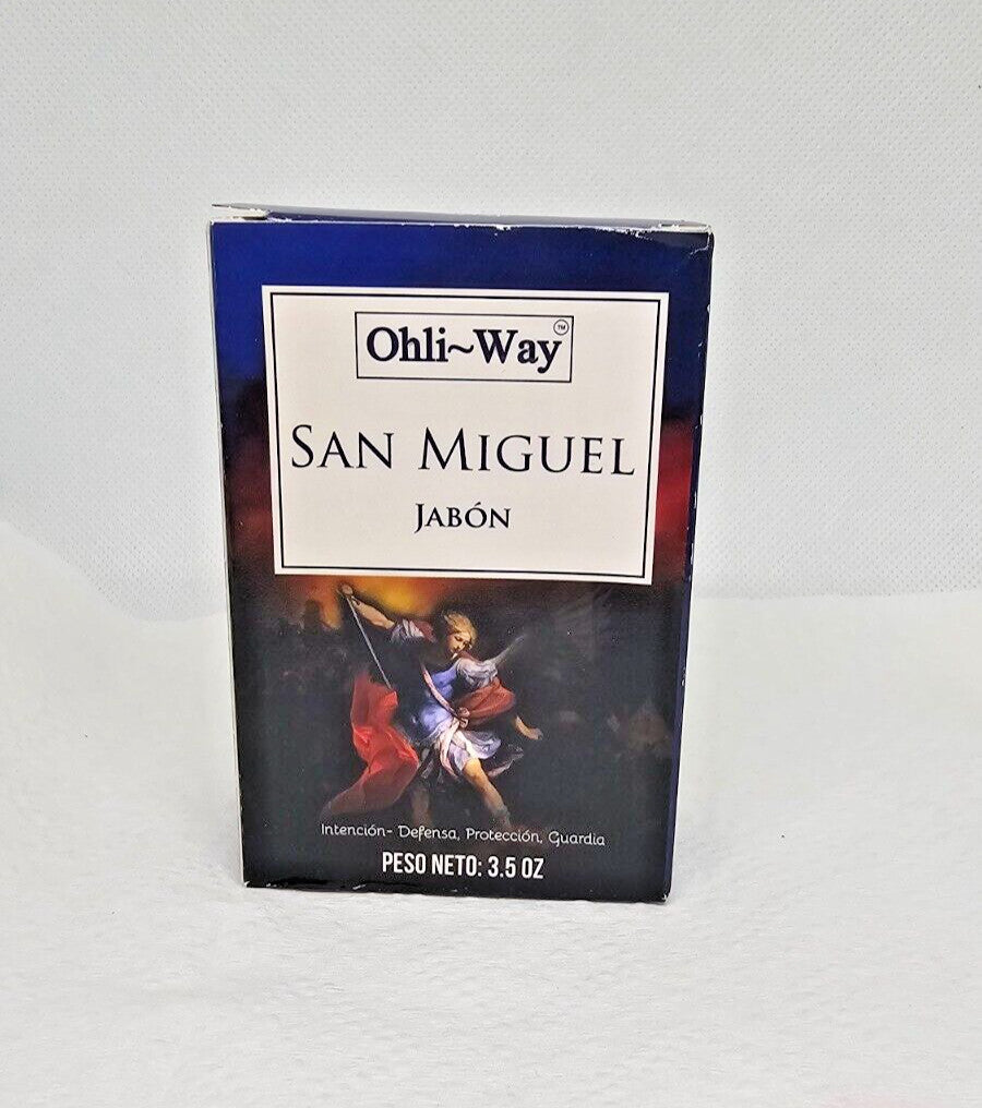 Protection & Prosperity Bar Soap with Miraculous Herbs - San Miguel Arcangel