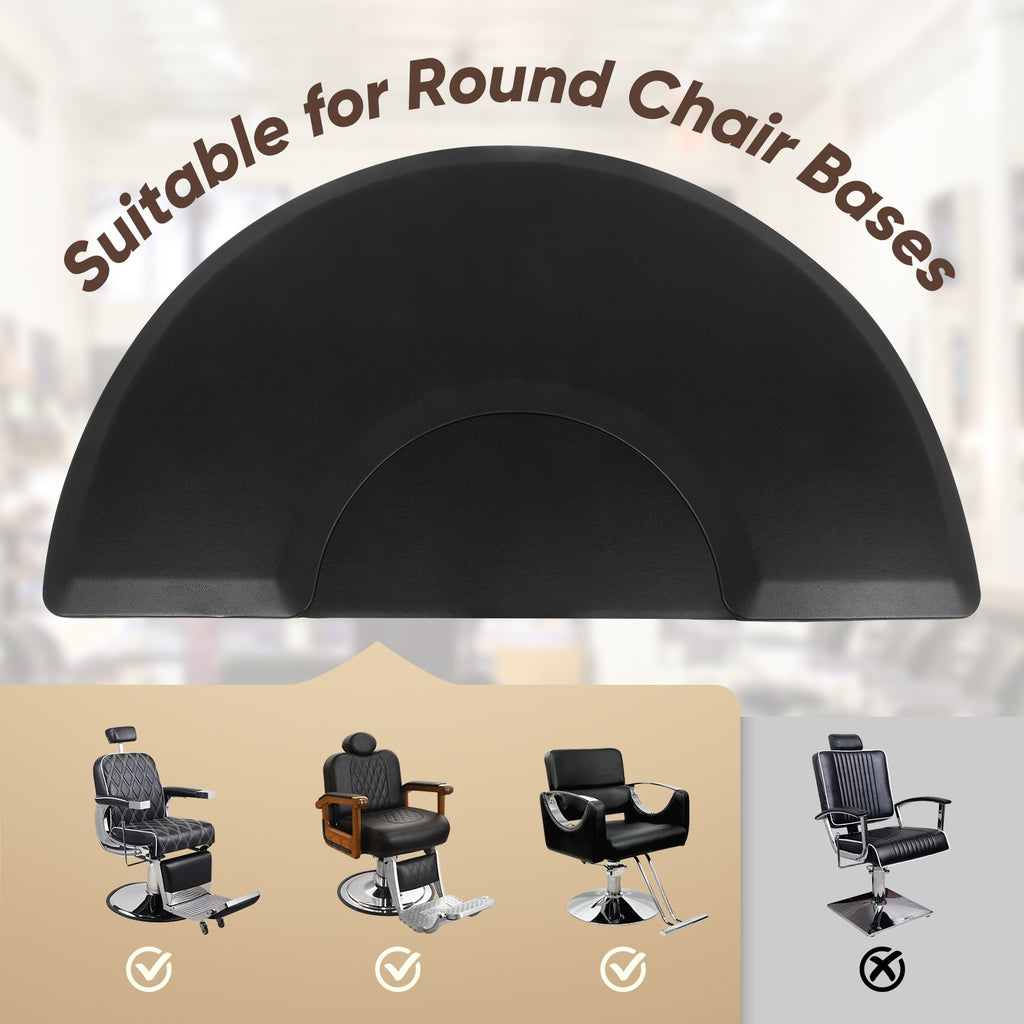 Thick Anti-Fatigue Salon Floor Mat 3x5 Feet for Hairdressing & Barber Chairs