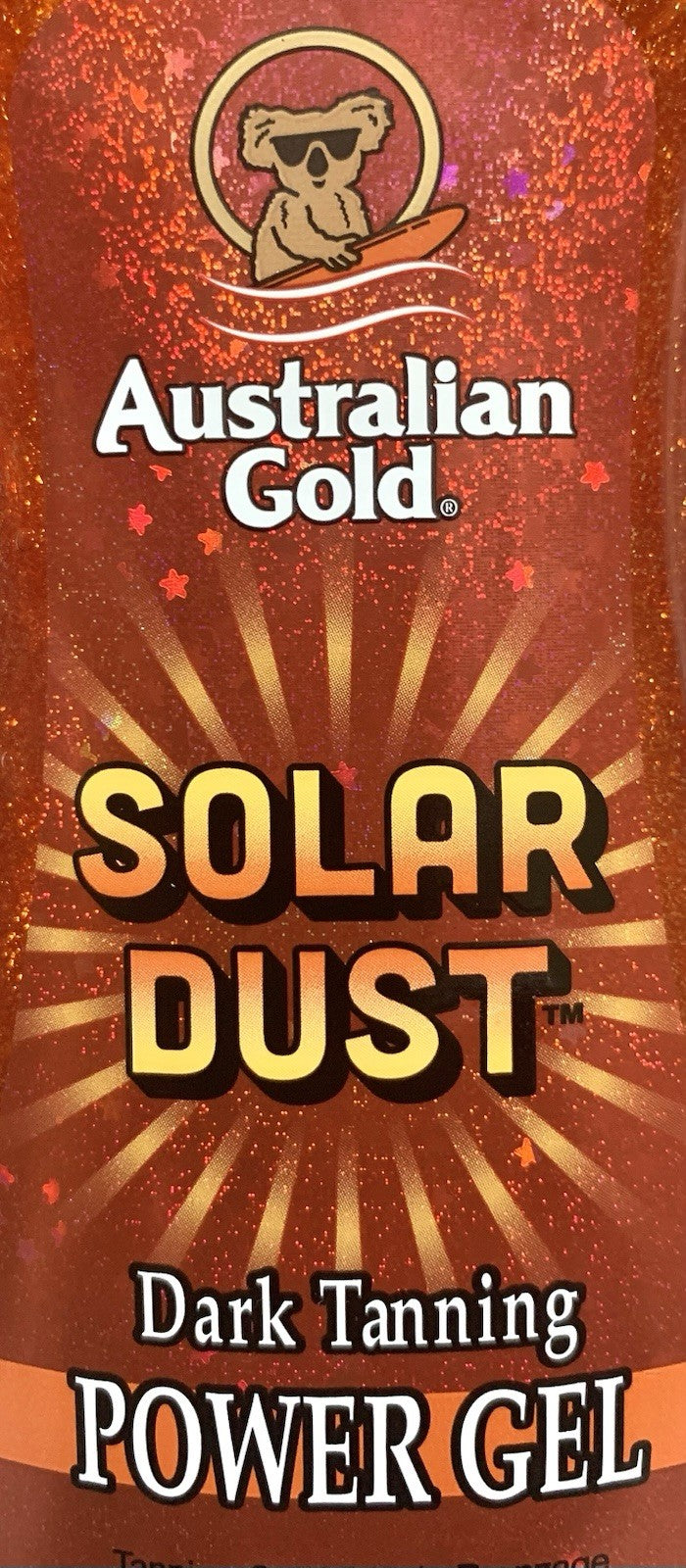 Australian Gold Solar Dust Dark Tanning Power Gel 8oz - Sunless Tan