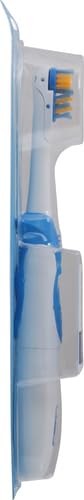 Electric Toothbrush Battery-Powered 3D White Stain Remover with Replaceable Heads