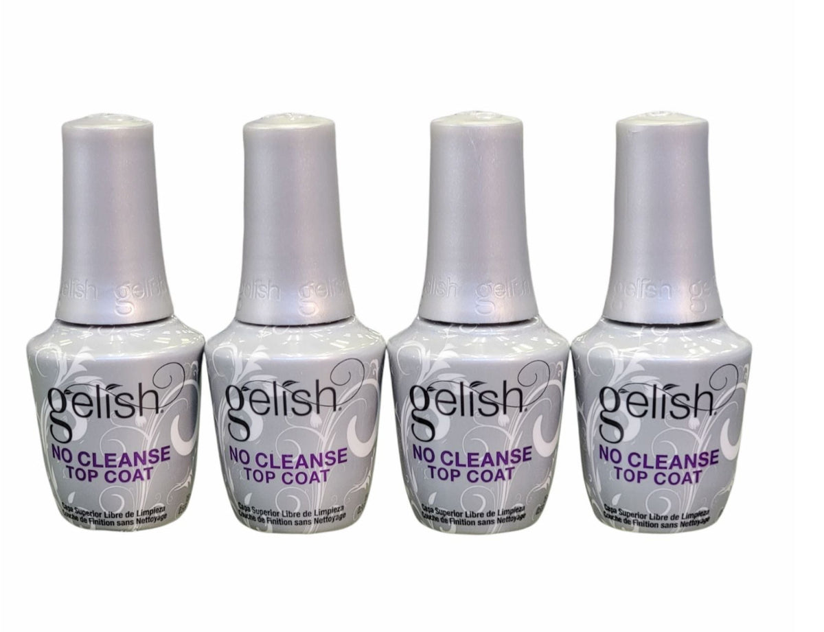 No Cleanse Gel Top Coat 0.5 oz - High Shine Sealer for Gel Polish & Acrylic