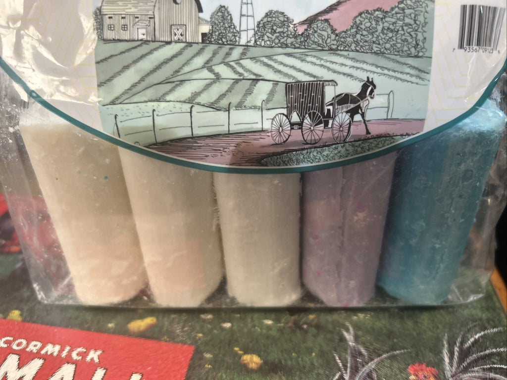 Amish Country Scented Bar Soap Pack of 5 - Large 7 oz Natural Moisturizing