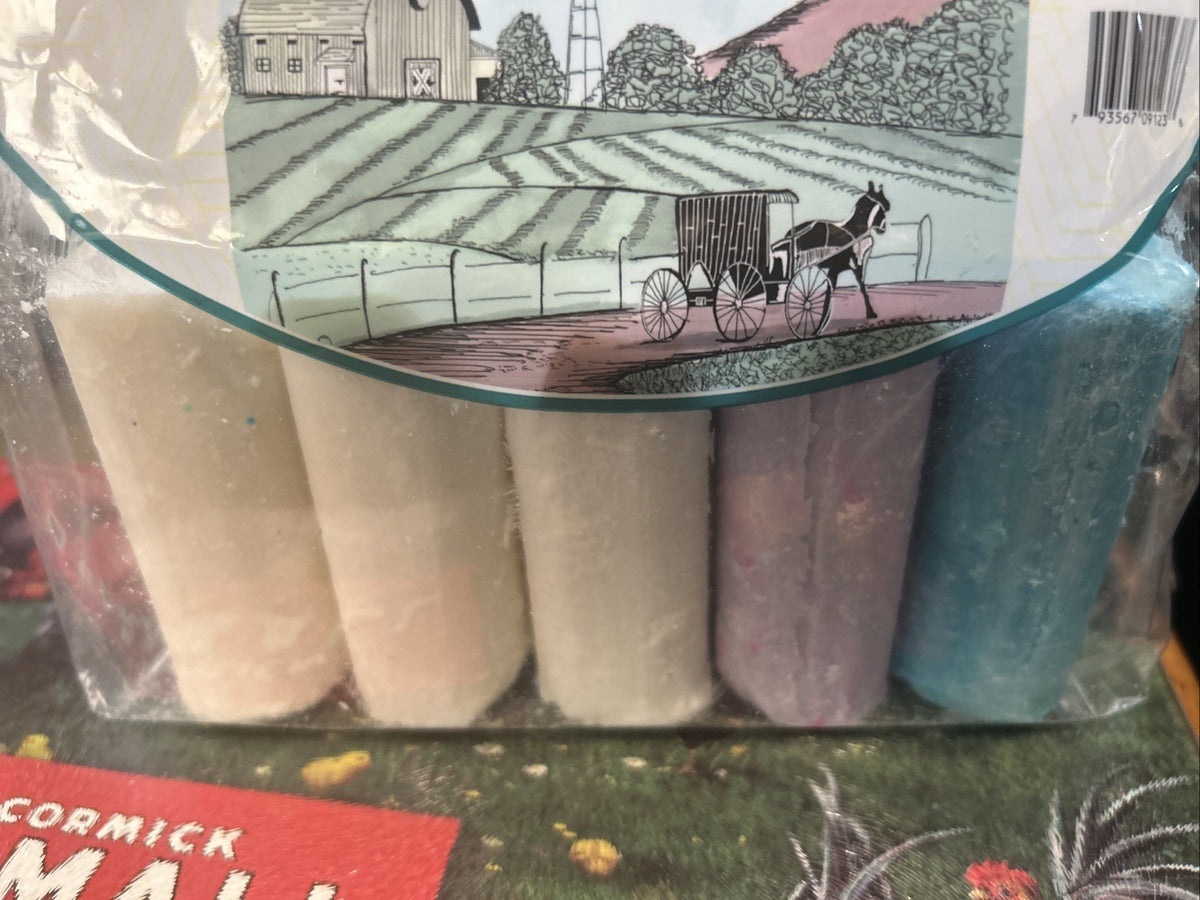 Amish Country Scented Bar Soap Pack of 5 - Large 7 oz Natural Moisturizing
