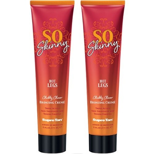 2-Pack Tanning Lotion for Legs & Body with Tingle & Firming Action