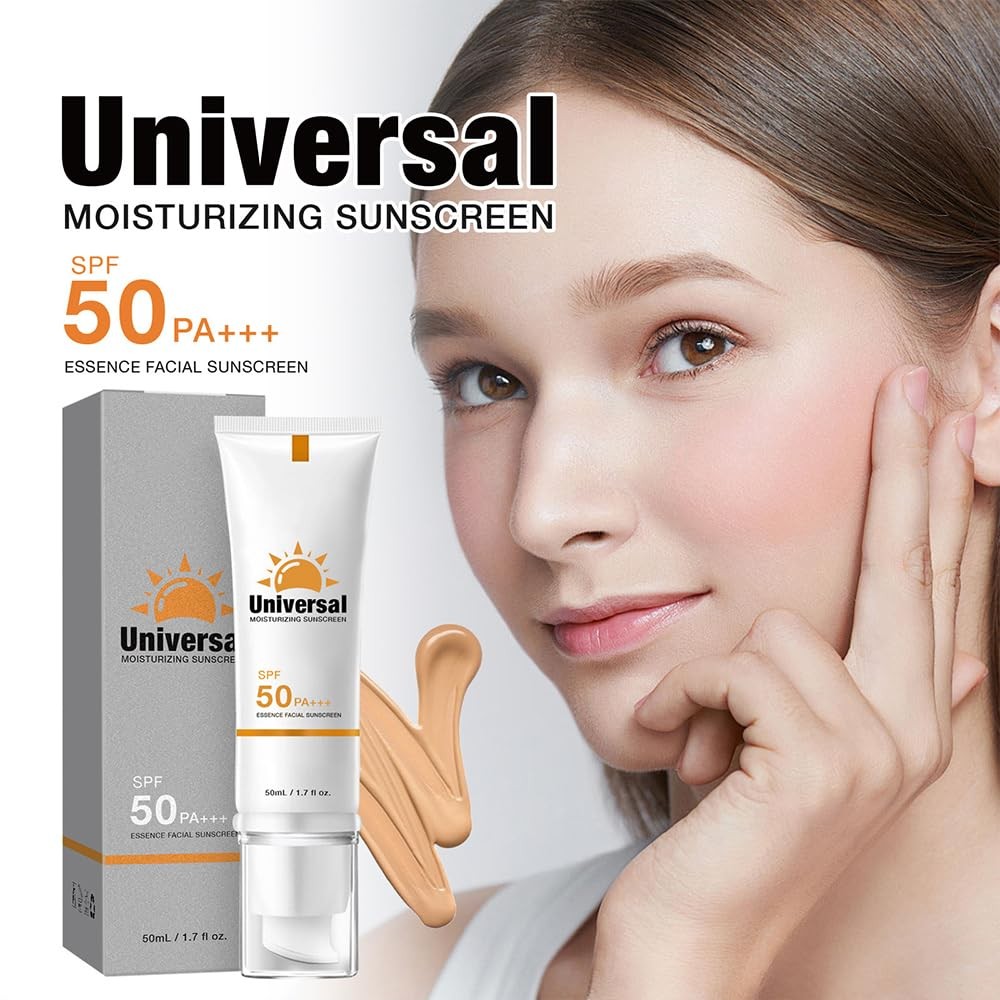 Tinted SPF 50 Face Sunscreen Moisturizer with Color - 50ml