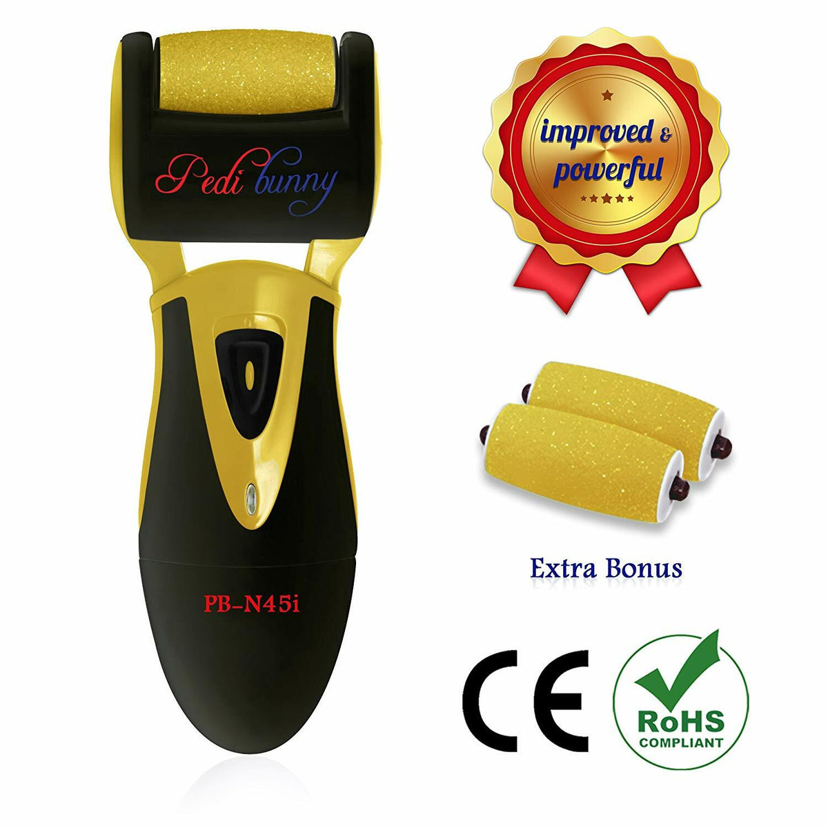 Rechargeable Electric Callus Remover Foot File for Men Women - Pedicure Spa Tool