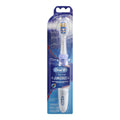 Electric Toothbrush Battery-Powered 3D White Stain Remover with Replaceable Heads
