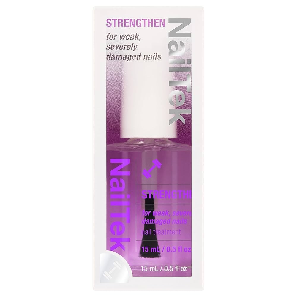 Nail Strengthener for Weak Nails - Nail Tek Xtra 4 0.5oz - Natural Nail Repair