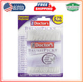 Interdental Toothpicks with Soft Bristles and Rigid Pick - 275 Count