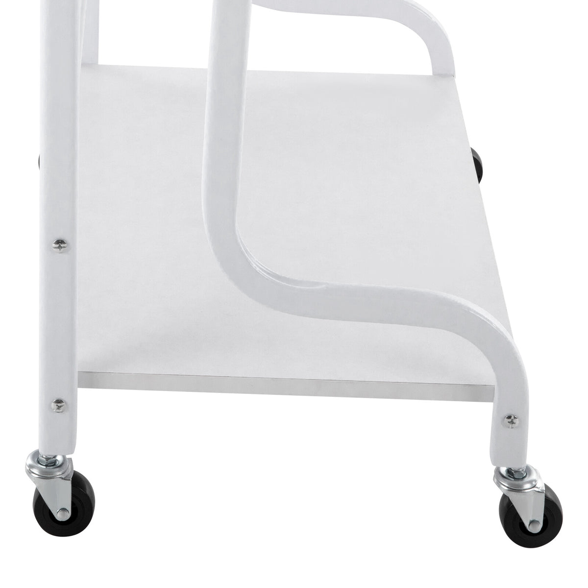 Indoor Foot Spa Trolley Cart with 4 Wheels - Salon Nail & Foot Bath Organizer