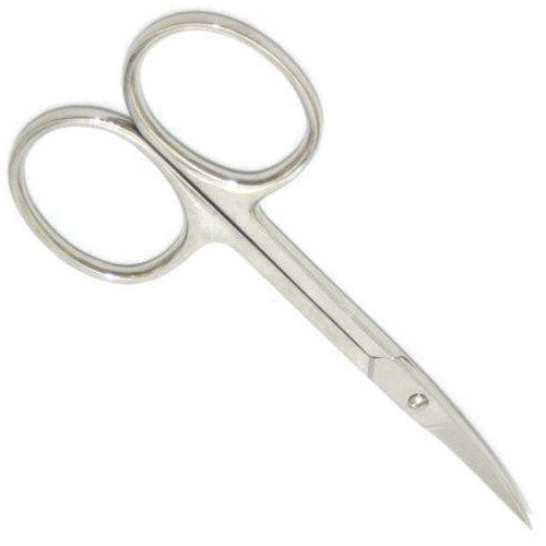 Baby Nail Scissors Curved Cuticle Nipper for Manicure & Toe Care
