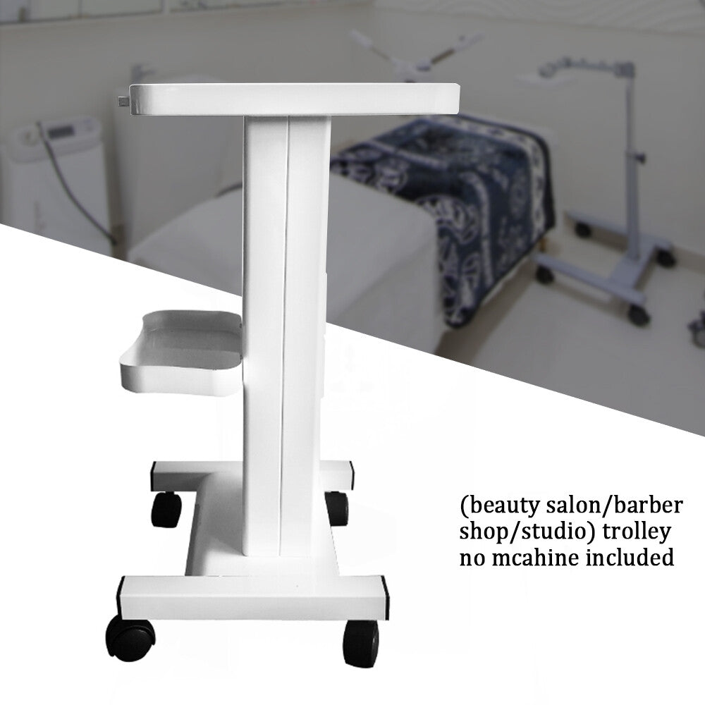 Salon Trolley Cart with Sockets - Mobile Beauty Equipment Stand
