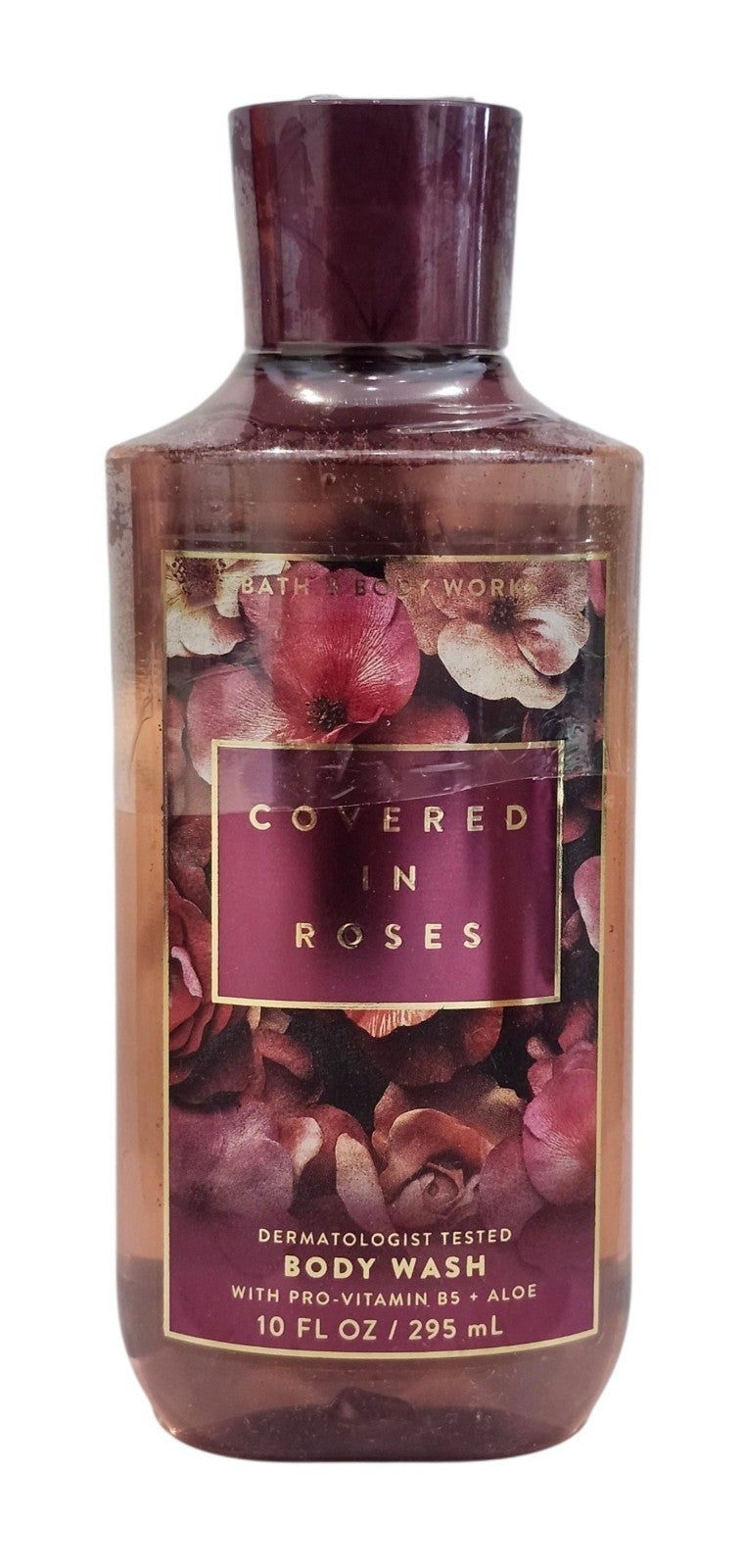 Roses Body Wash Gel - 10 oz with Ruby Berries & Sugared Rosebuds