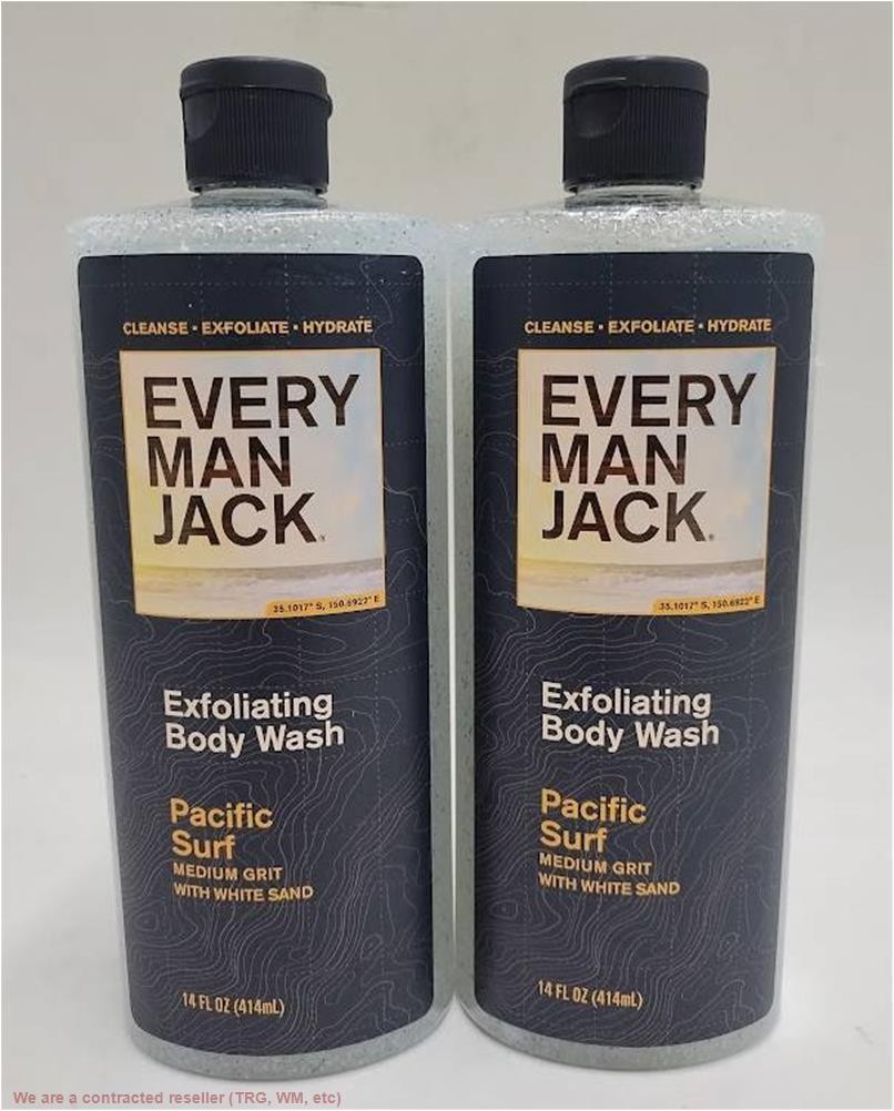 Exfoliating Body Wash with Natural Scrubbers - Pacific Surf Scent, 14 fl oz