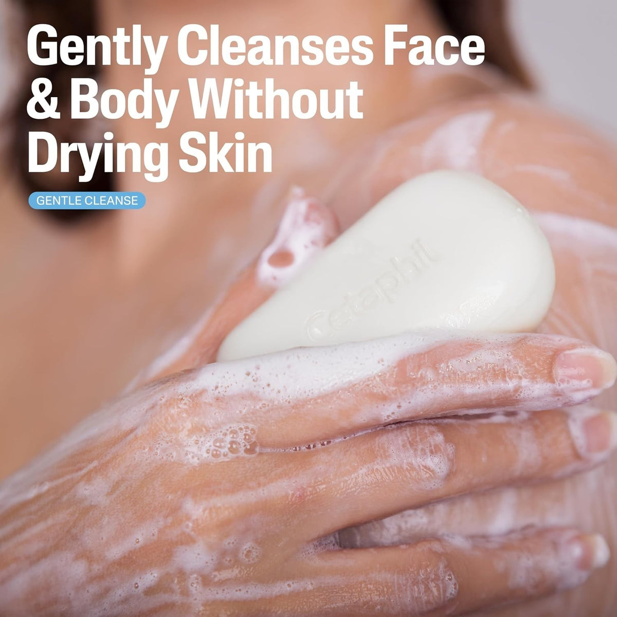 Cetaphil Gentle Cleansing Bar Soap for Sensitive Skin 4.5oz - 6 Pack