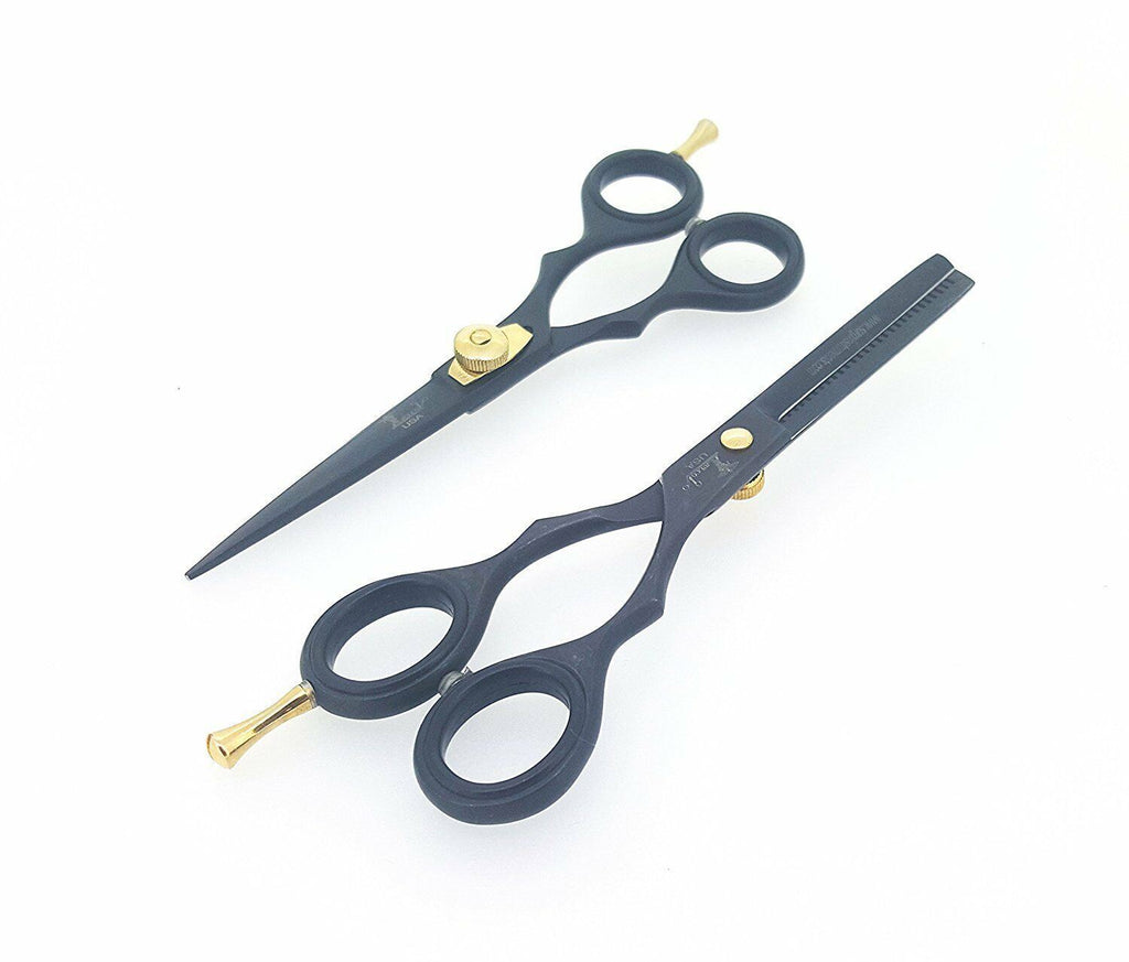 Professional Hair Cutting & Thinning Scissors - Razor Edge Barber Shears