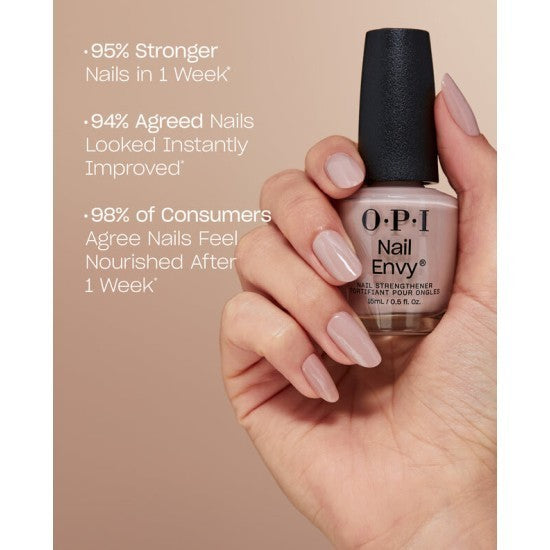 Nail Envy Double Nude-y Nail Strengthener - Vegan, Reinforces Nails