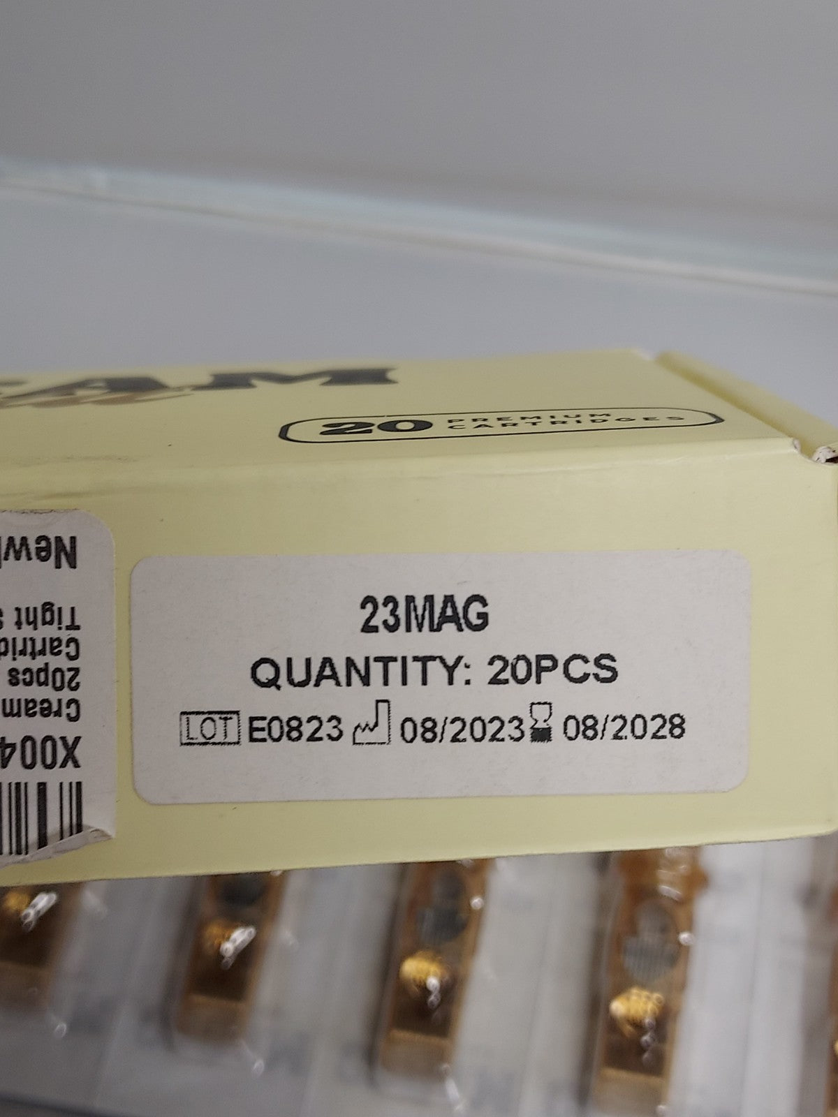 30 Green & Gold Tattoo Cartridges Open Boxes – 3.5mm Medium Taper, 23 Mag