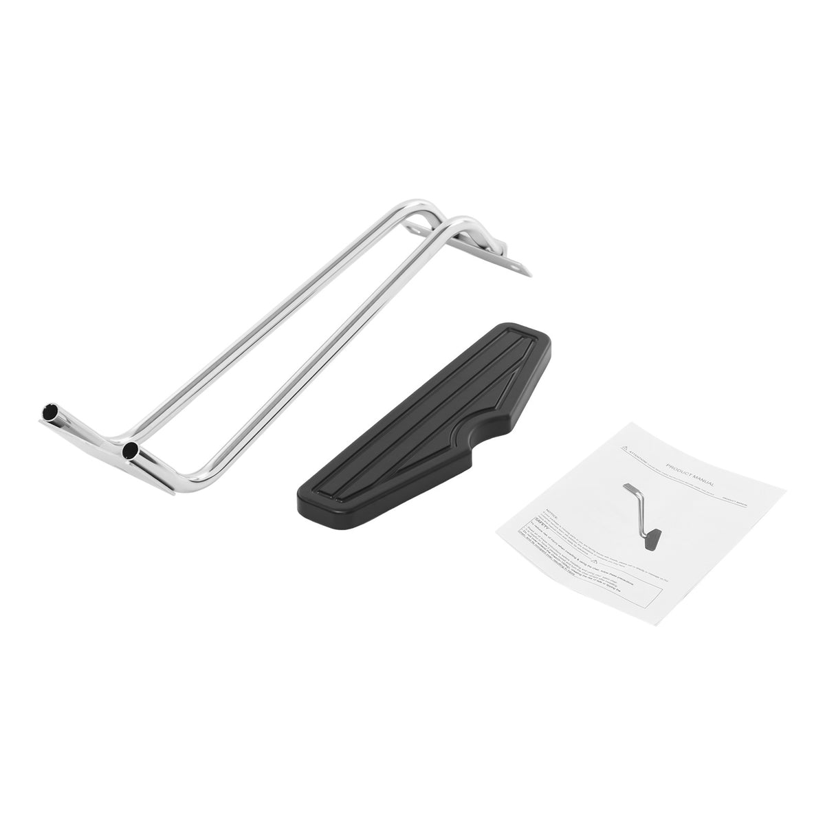 Salon Chair Foot Rest for Hydraulic Barber and Styling Chairs