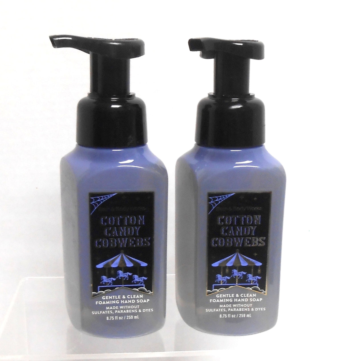 Foaming Hand Soap 2 Pack - Cotton Candy Cobwebs, 8.75 oz, Nourishing & Fragrant