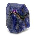 Star Sapphire Glycerin SoapRock - Handcrafted Violet-Blue Floral Scent, 6 oz