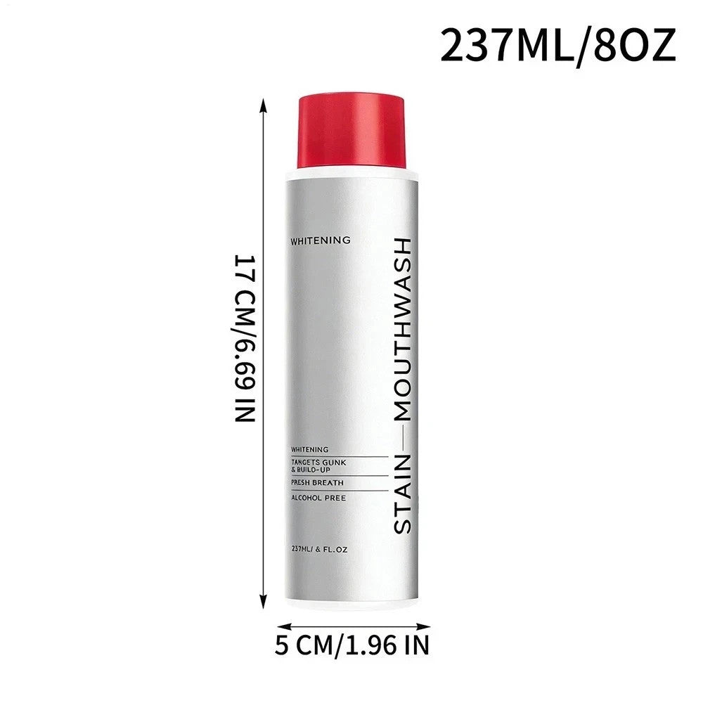 Mouthwash - Peroxide Rinse for Stain Removal & Fresh Breath, 237ml
