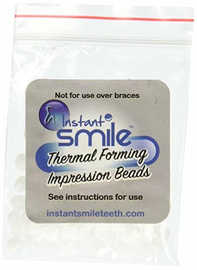 Thermal Fitting Beads for Missing and Broken Teeth - Instant Smile Pack of 3