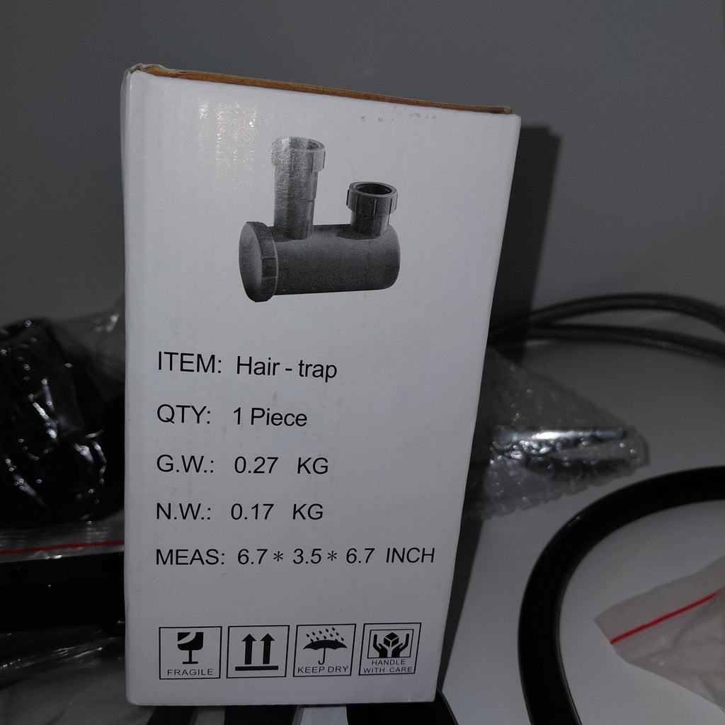 Salon Shampoo Bowl Hair Sink Basin with Gel Neck Rest for Barbershops