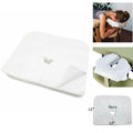 Disposable Massage Headrest Covers 16x12in - Hypoallergenic, Absorbent, Spa Face Cradle