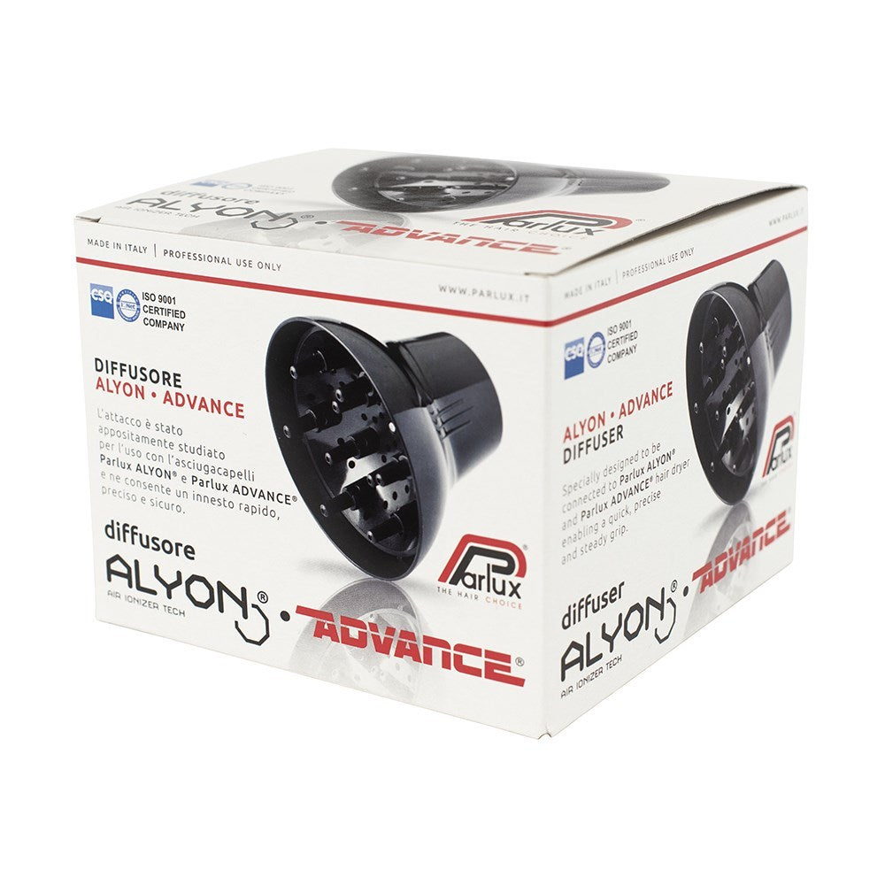 Parlux Alyon Advance Hair Dryer Diffuser - Air Ionizer Tech for Curly & Wavy Hair
