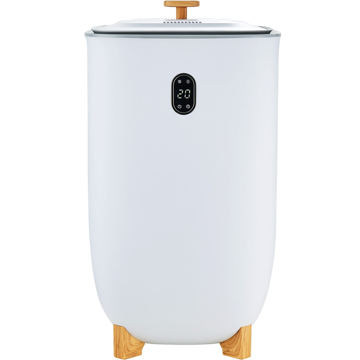 35L Electric Towel Warmer Bucket with LED Display Drying Timer for Bathroom