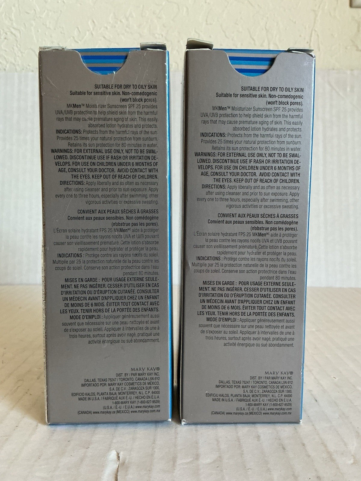 Men's Moisturizer Sunscreen SPF 25 - 3oz, 2-Pack - Skin Care for Men