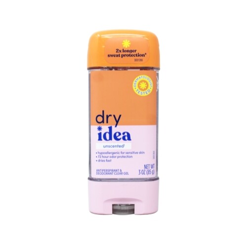 Unscented Antiperspirant Gel Deodorant 3 Pack - 3 Oz Each
