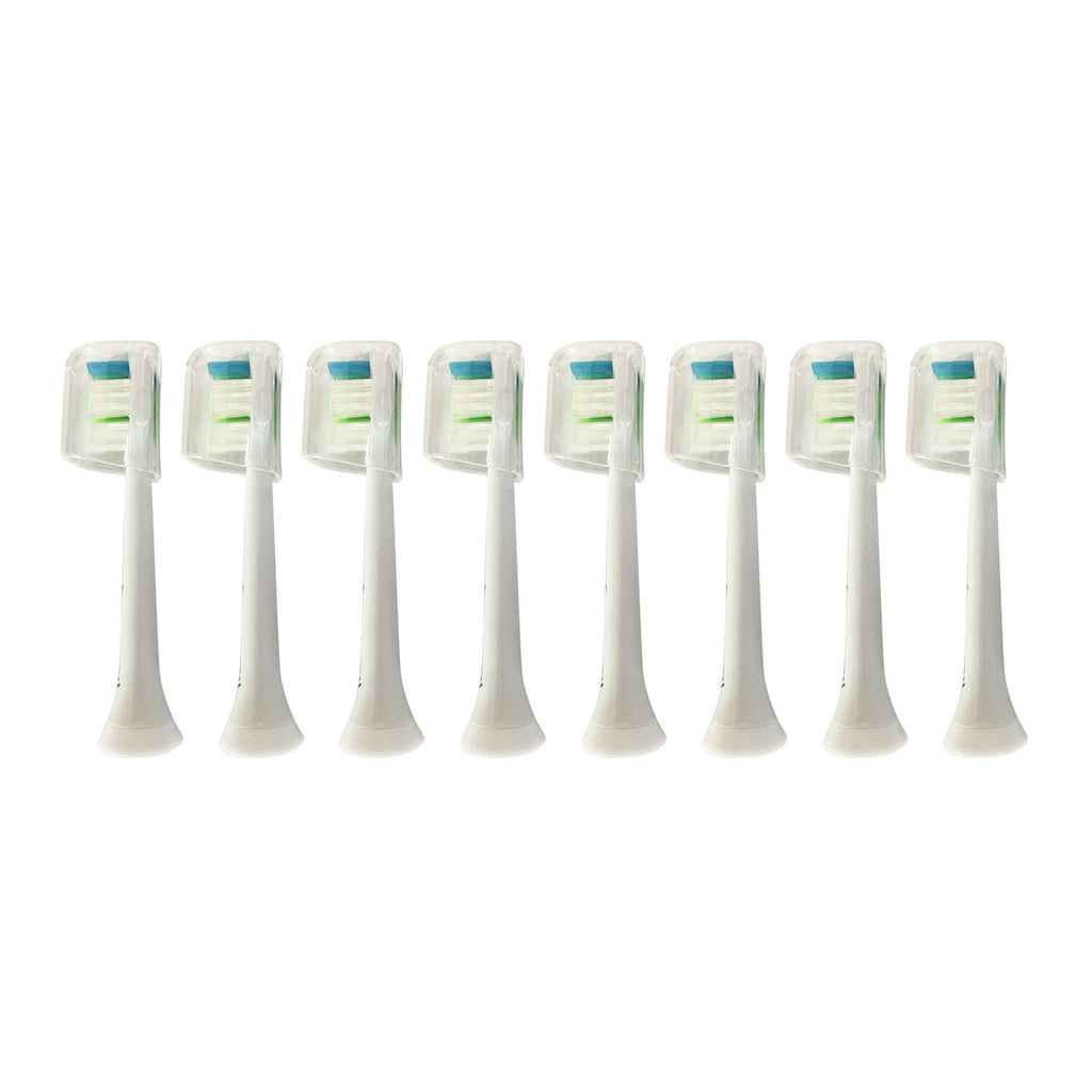 8 Replacement Brush Heads for Sonicare DiamondClean - White